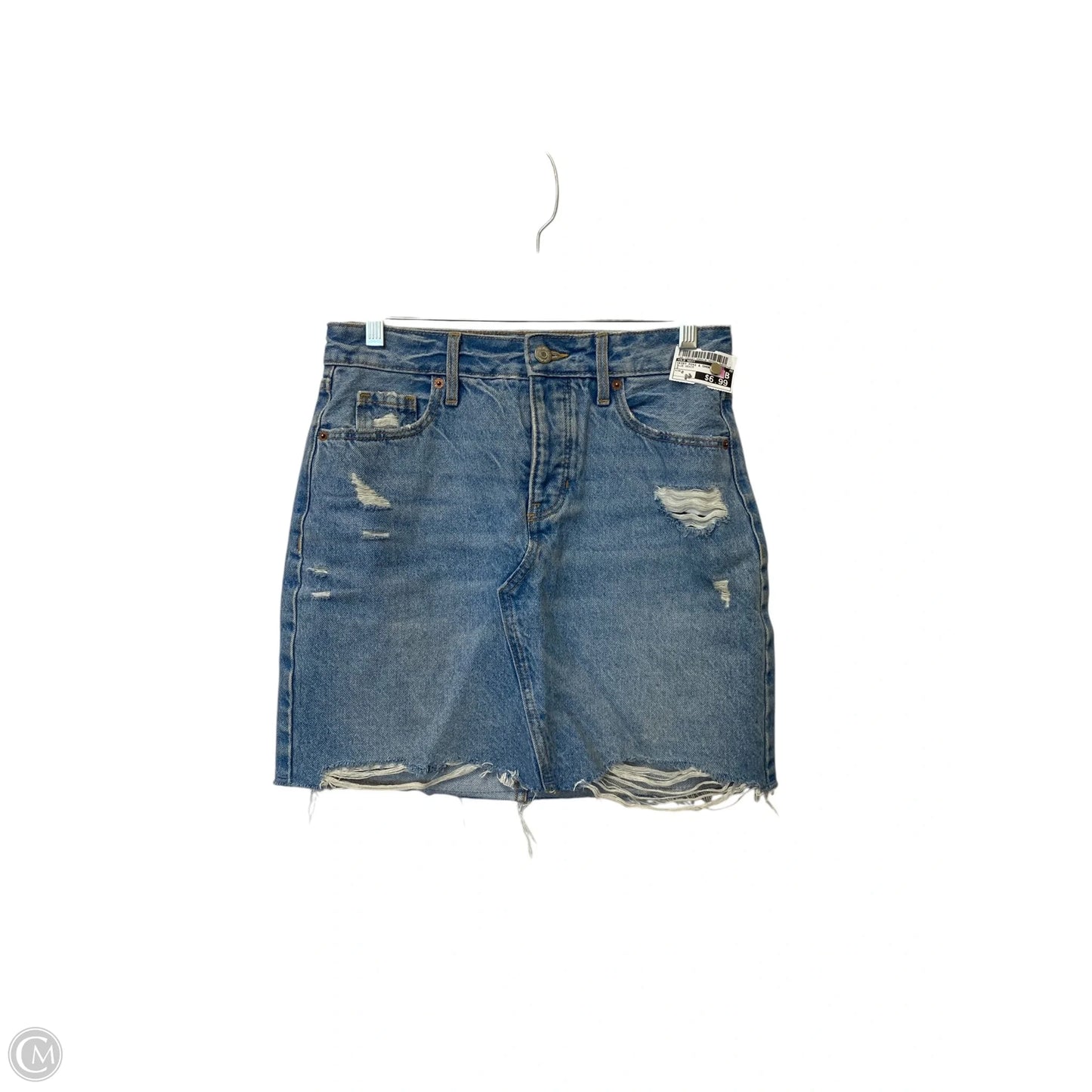 Skirt Mini & Short By Old Navy In Blue Denim, Size: 0