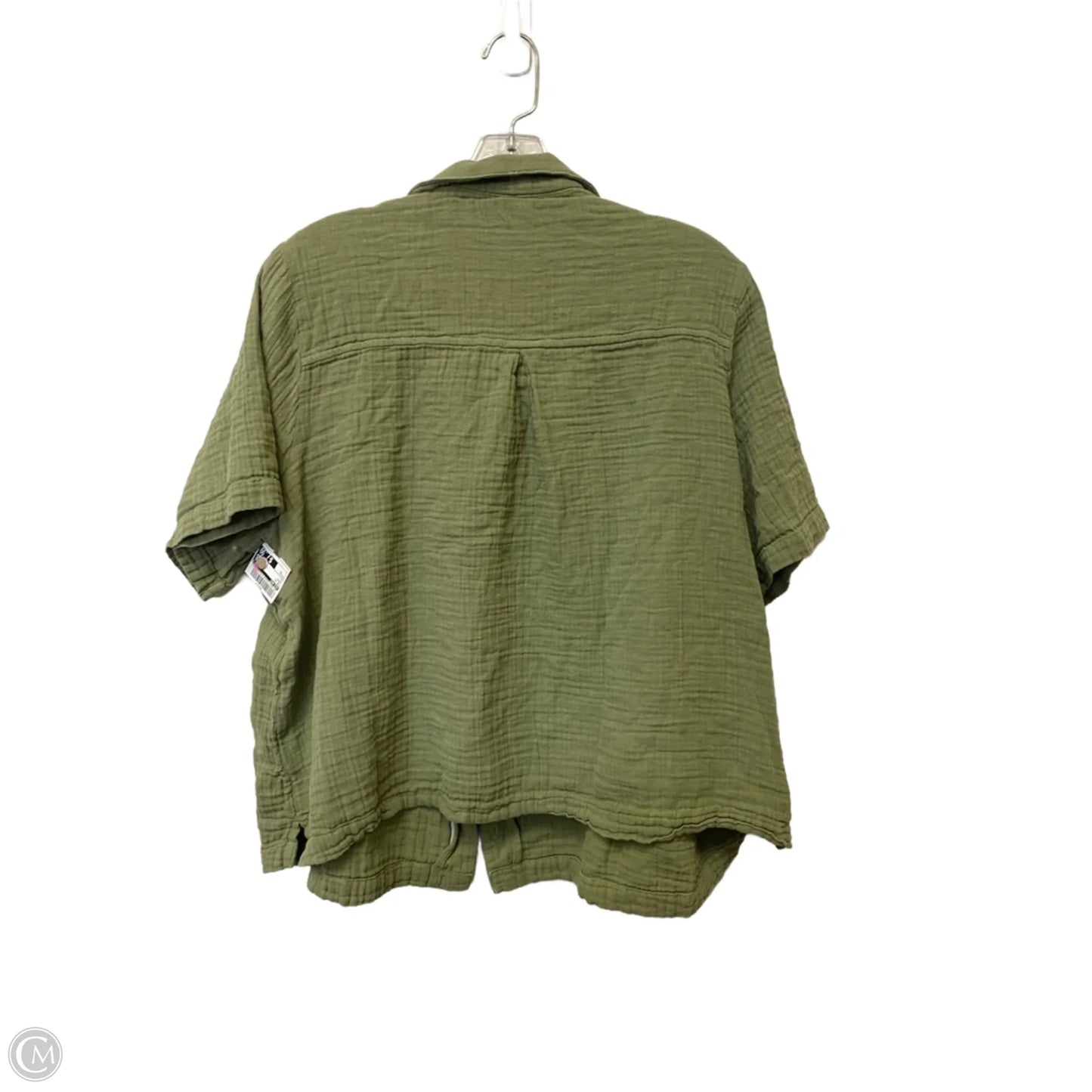 Top Short Sleeve By Old Navy In Green, Size: Xl