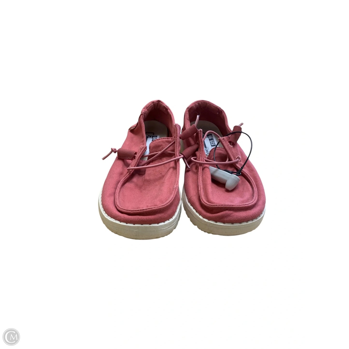 Shoes Flats By Hey Dude In Pink, Size: 7