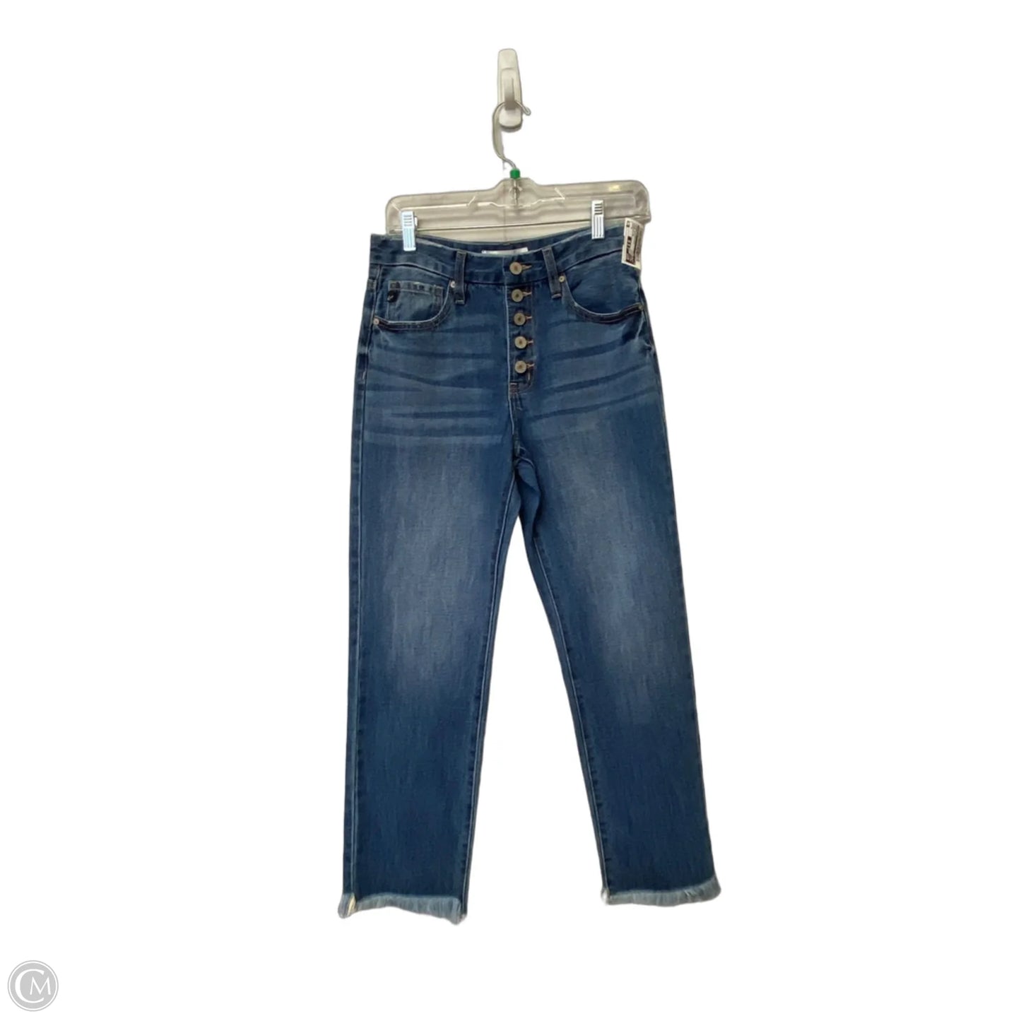 Jeans Straight By Kancan In Blue Denim, Size: 2