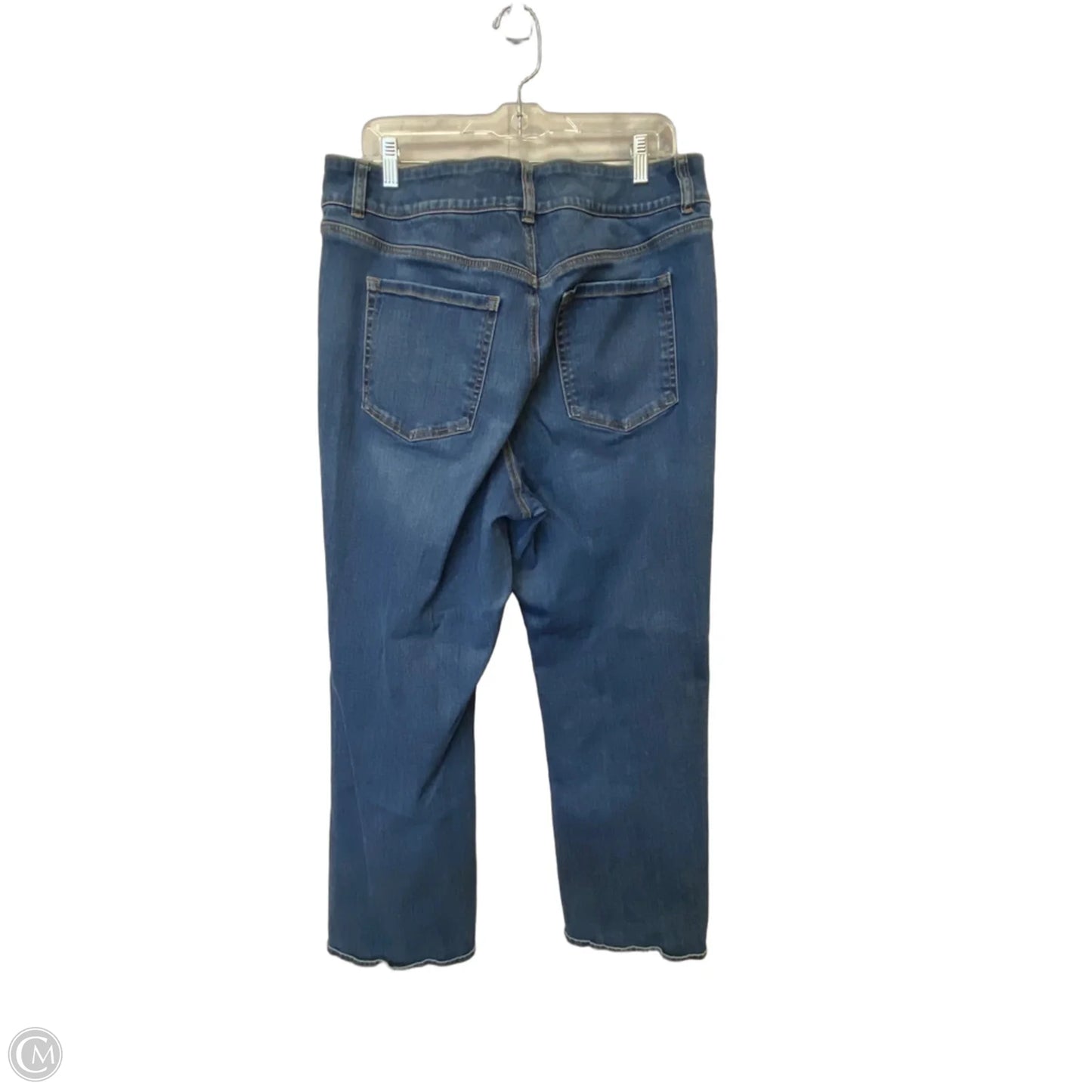 Jeans Straight By Lane Bryant In Blue Denim, Size: 18