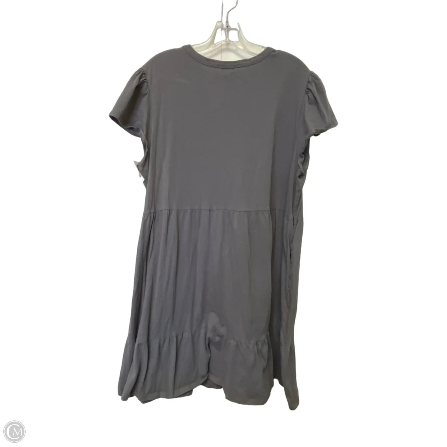 Dress Casual Short By Time And Tru In Grey, Size: Xxl