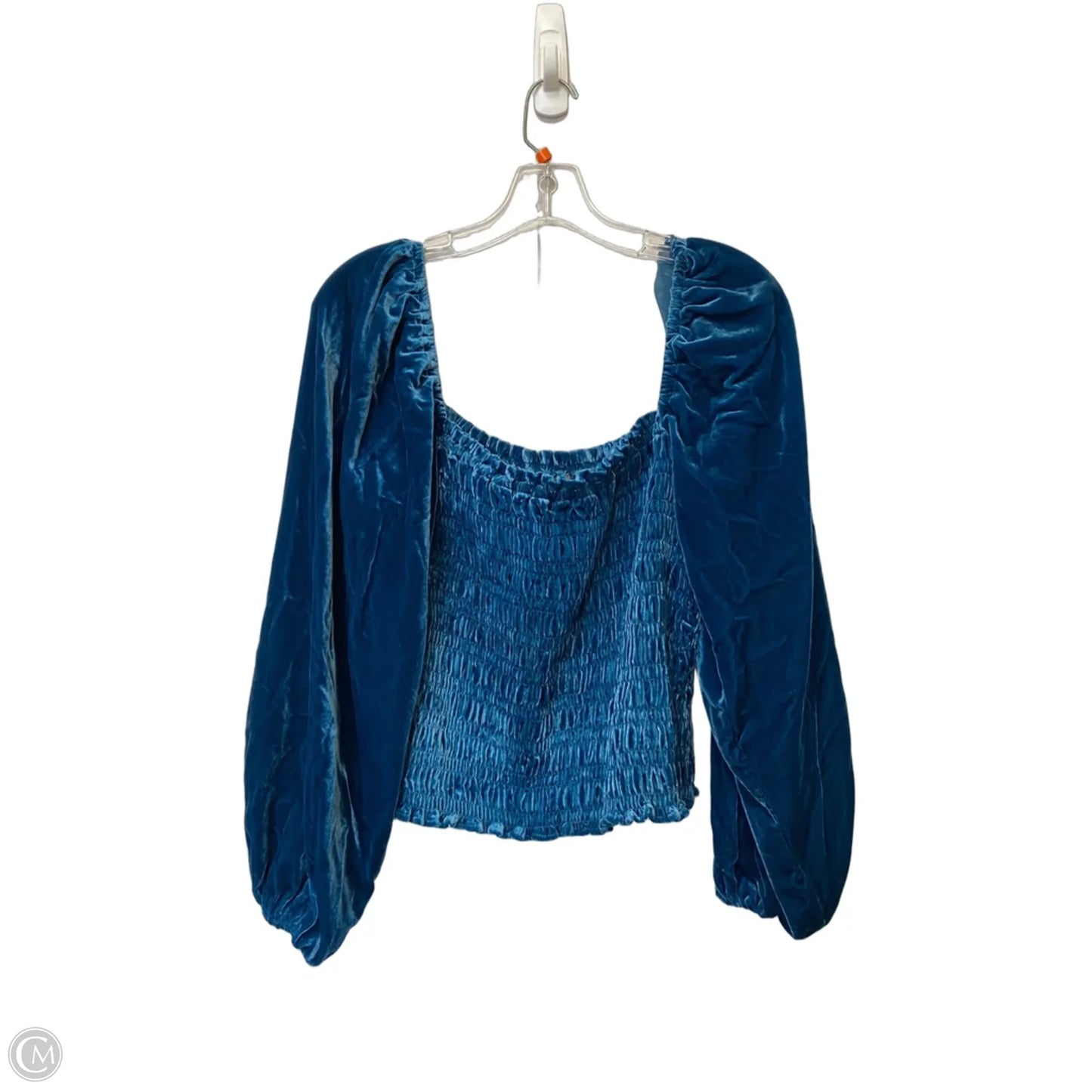 Top Long Sleeve By Anthropologie In Blue, Size: Xl