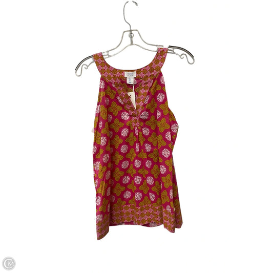 Top Sleeveless By Sigrid Olsen In Pink, Size: S