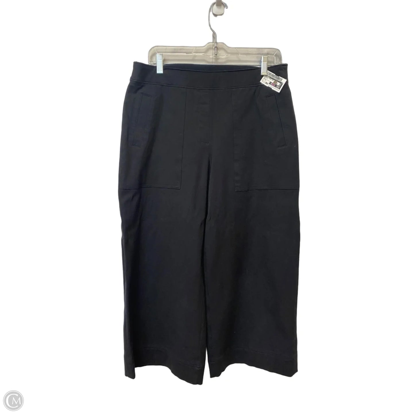 Pants Wide Leg By Spanx In Black, Size: L