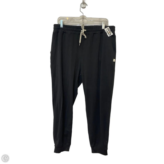 Athletic Pants By Vuori In Black, Size: Xl