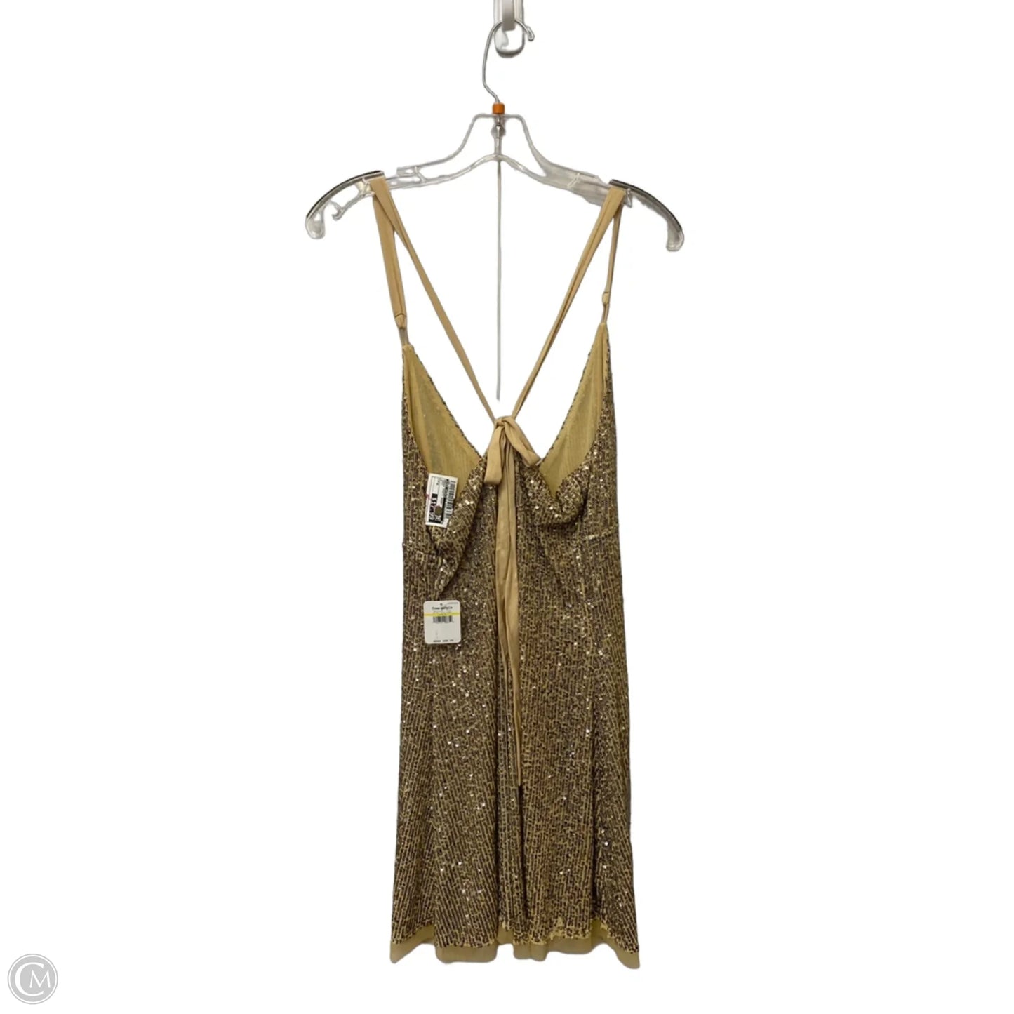 Dress Party Short By Free People In Gold, Size: M