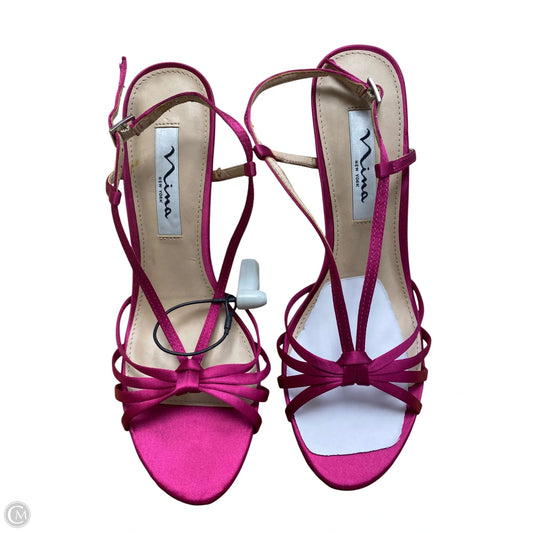 Shoes Heels Stiletto By Nina In Pink, Size: 7.5