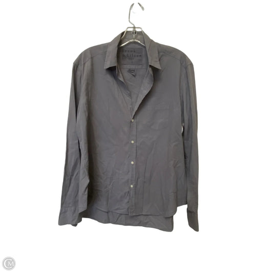 Top Long Sleeve By Frank And Eileen In Grey, Size: M