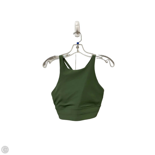 Athletic Bra By Lululemon In Green, Size: 8