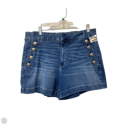 Shorts By White House Black Market In Blue Denim, Size: 14