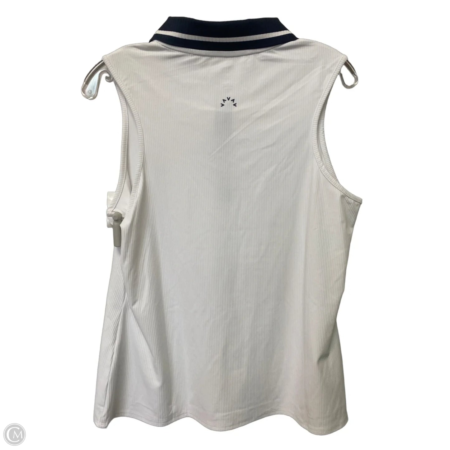 Athletic Tank Top By Varley In White, Size: L