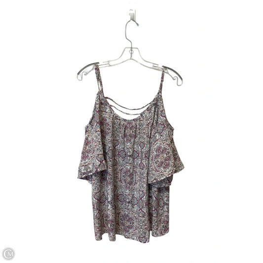 Top Short Sleeve By Torrid In Floral Print, Size: 1x