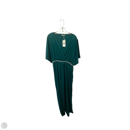 Dress Casual Maxi By Clothes Mentor In Green, Size: 2x