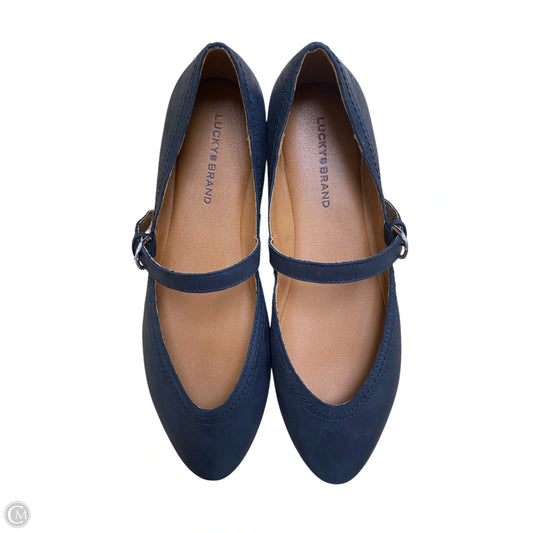 Shoes Flats By Lucky Brand In Black, Size: 7.5