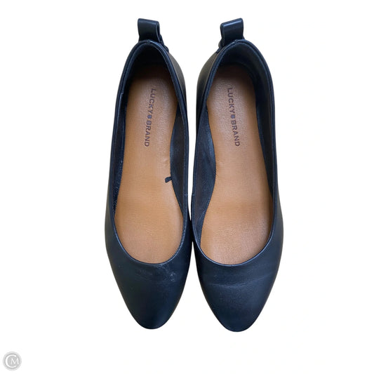 Shoes Flats By Lucky Brand In Black, Size: 7.5