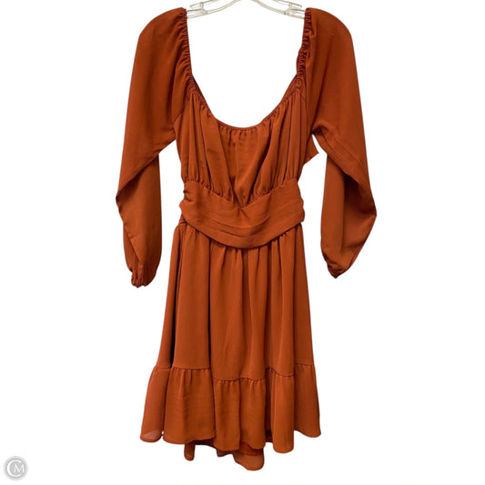 Dress Casual Short By Cmf In Orange, Size: L