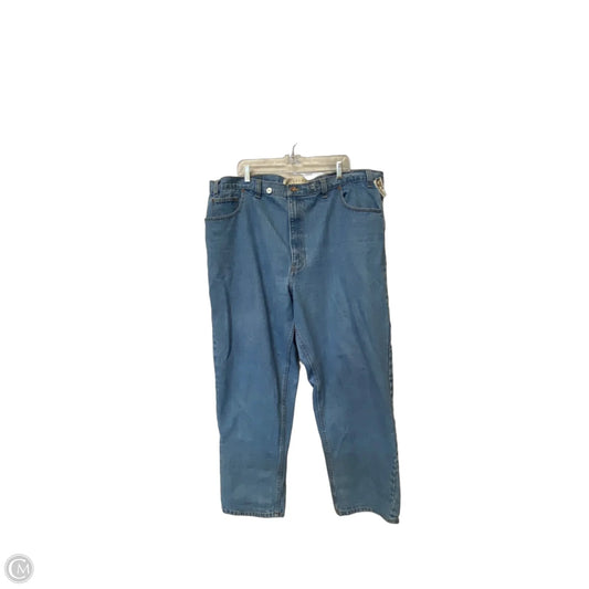 Jeans Straight By Cmf In Blue Denim, Size: 2x