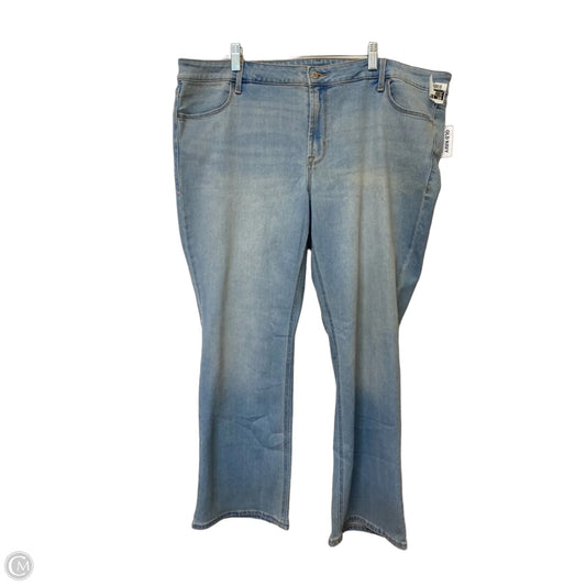 Jeans Boot Cut By Old Navy In Blue Denim, Size: 20