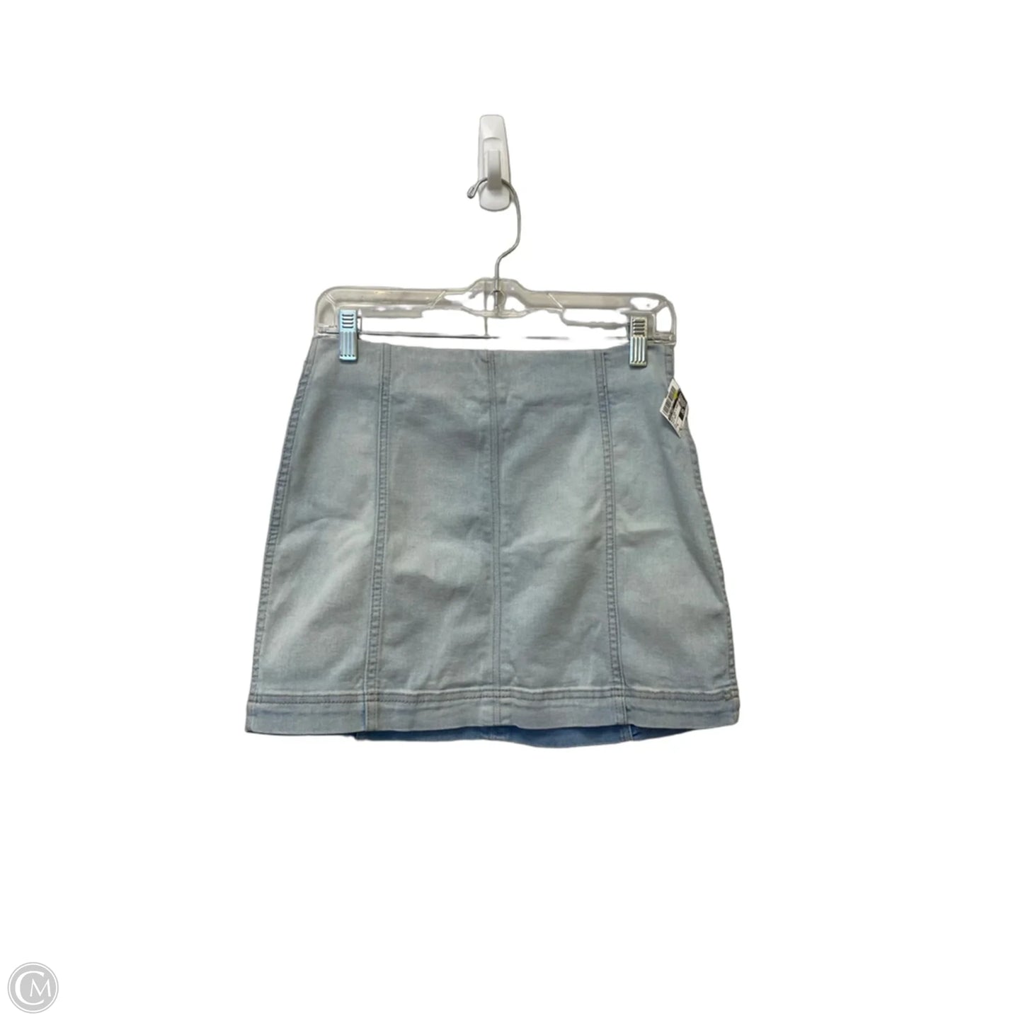 Skirt Mini & Short By Wild Fable In Blue Denim, Size: 6