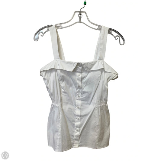Top Sleeveless By White House Black Market In White, Size: 2