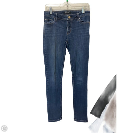 Jeans Skinny By White House Black Market In Blue Denim, Size: 4