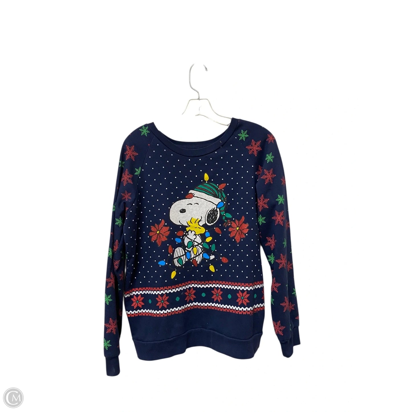 Sweatshirt Crewneck By Cme In Navy, Size: M