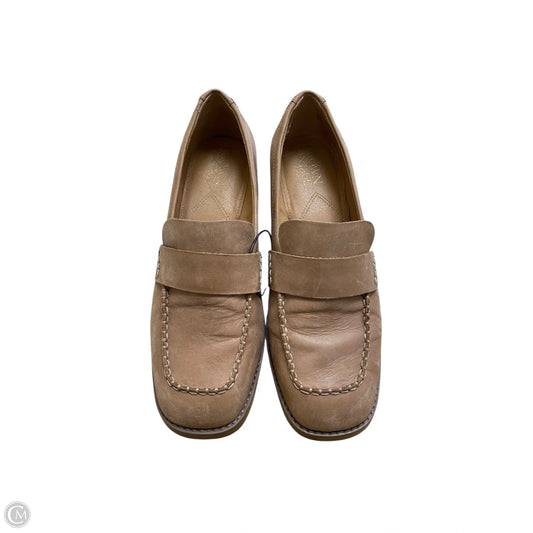 Shoes Heels Block By Crown Vintage In Brown, Size: 8.5