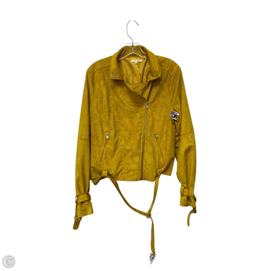 Jacket Other By Le Lis In Yellow, Size: L