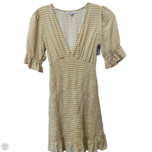 Dress Casual Short By Oneill In Yellow, Size: Xs