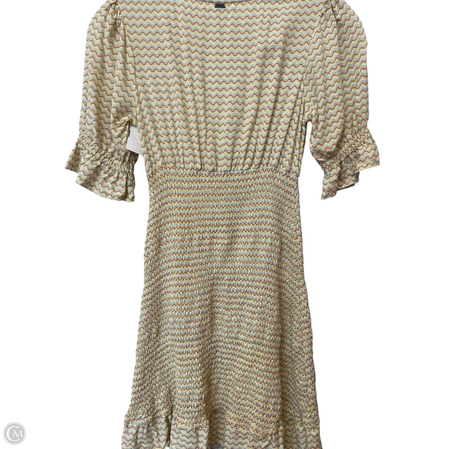 Dress Casual Short By Oneill In Yellow, Size: Xs