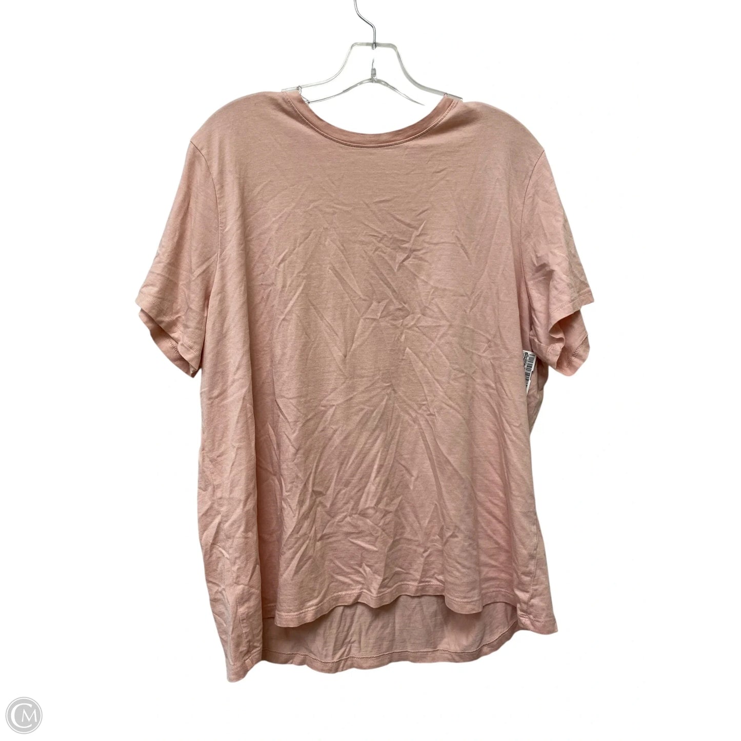 Top Short Sleeve Basic By Members Mark In Pink, Size: Xxl