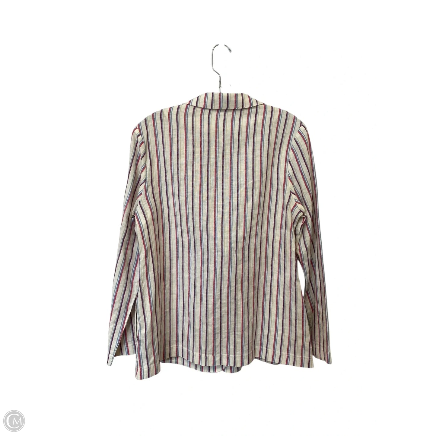 Blazer By Dolan Left Coast In Striped Pattern, Size: S
