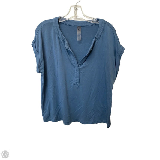 Top Short Sleeve Basic By Lou And Grey In Blue, Size: M