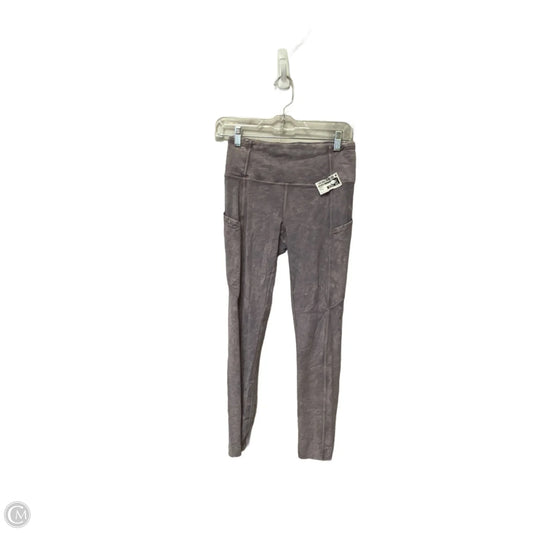 Athletic Leggings By Lululemon In Purple, Size: 6