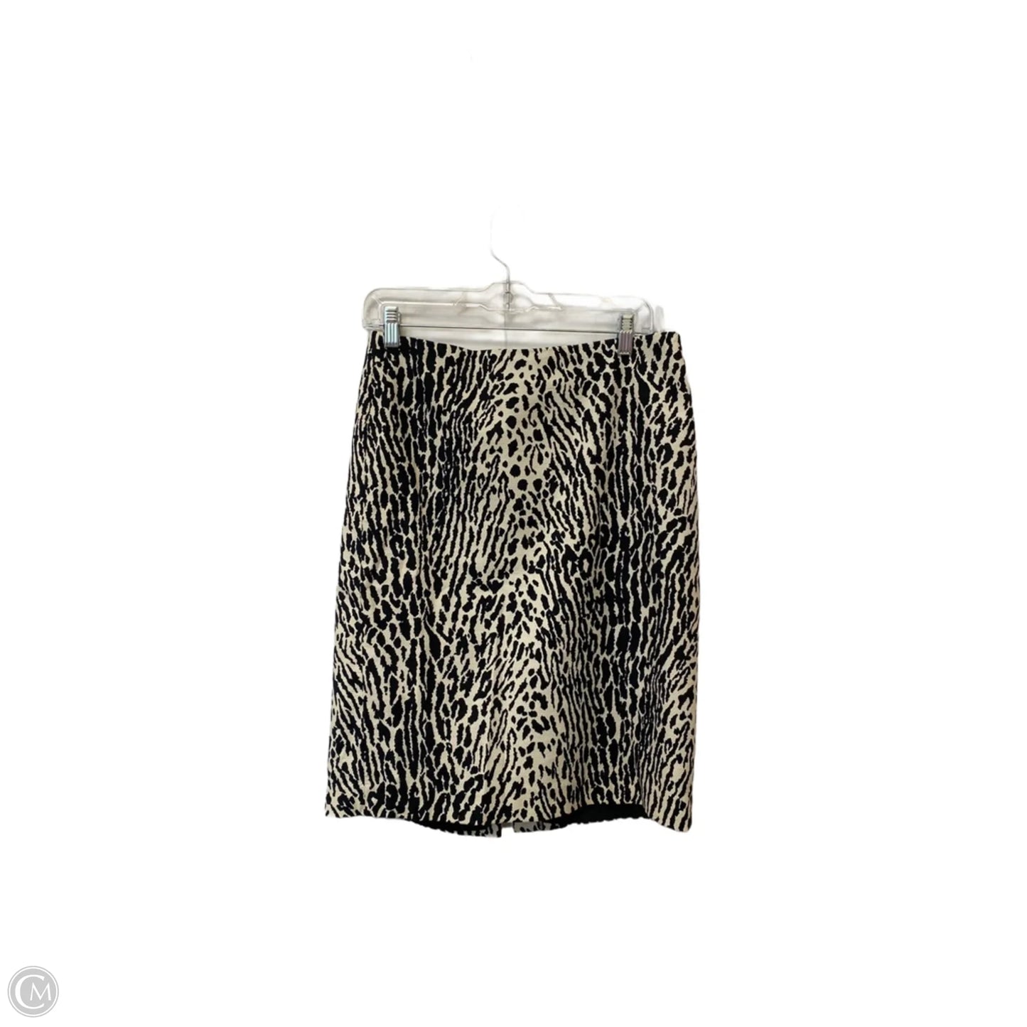 Skirt Midi By Talbots In Animal Print, Size: 6