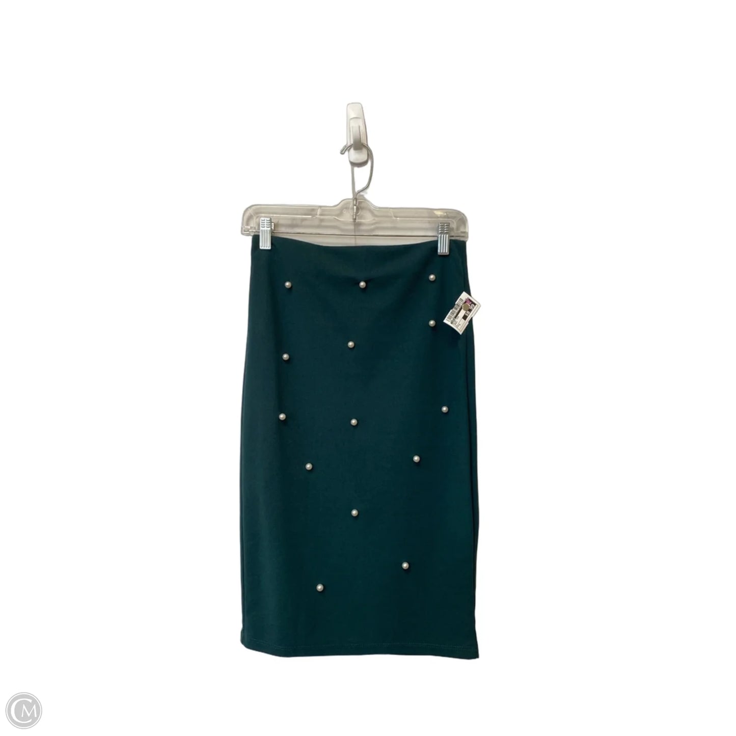 Skirt Midi By Shein In Green, Size: S