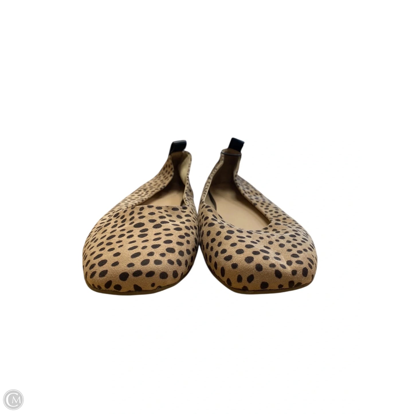 Shoes Flats By Universal Thread In Animal Print, Size: 9.5