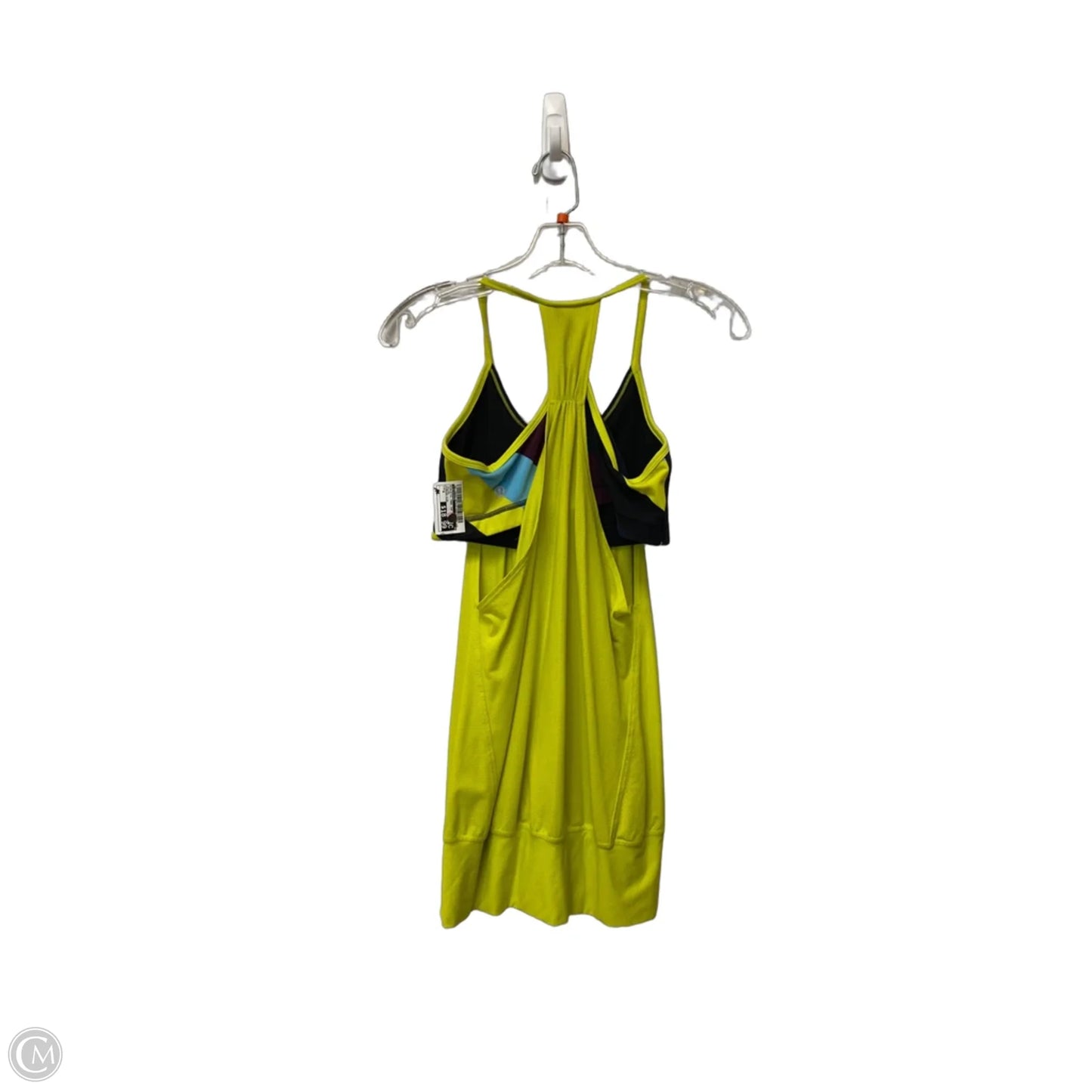 Athletic Tank Top By Lululemon In Yellow, Size: 6