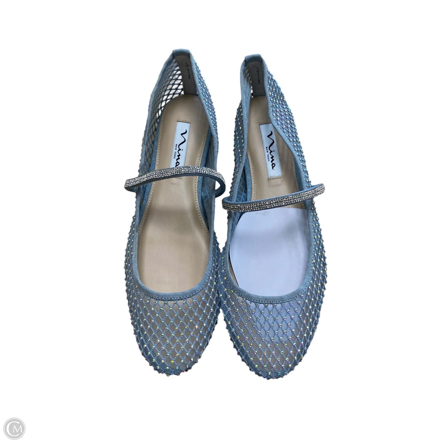 Shoes Flats By Nina In Blue, Size: 8.5