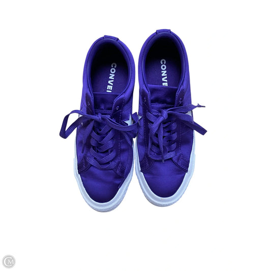 Shoes Sneakers By Converse In Purple, Size: 6