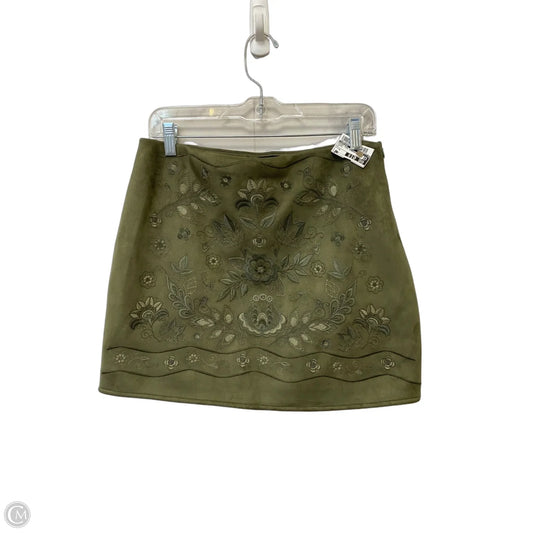Skirt Mini & Short By Versona In Green, Size: M