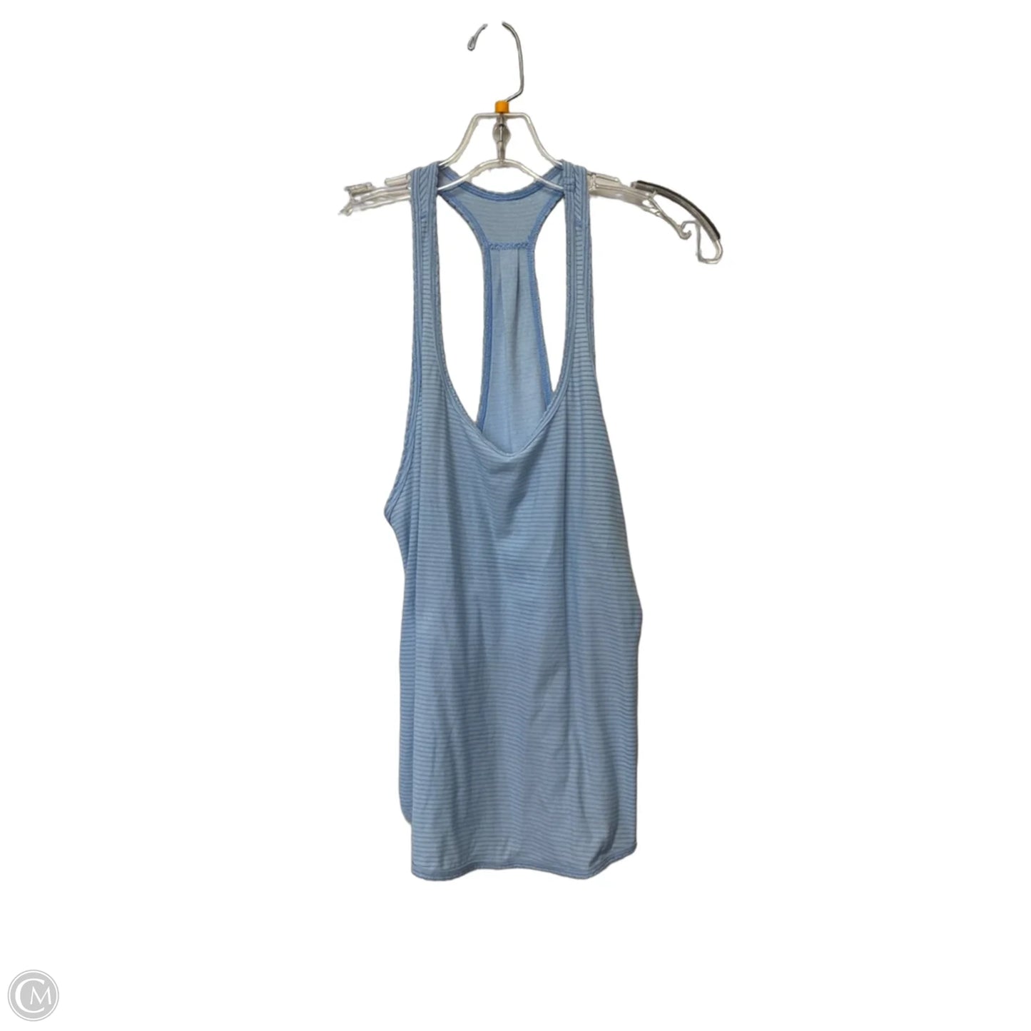 Athletic Tank Top By Lululemon In Blue, Size: 8