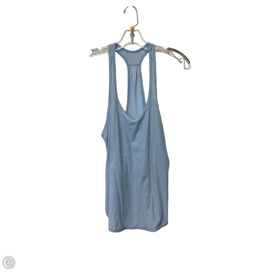 Athletic Tank Top By Lululemon In Blue, Size: 8