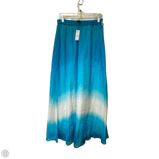 Skirt Maxi By White House Black Market In Blue & White, Size: M