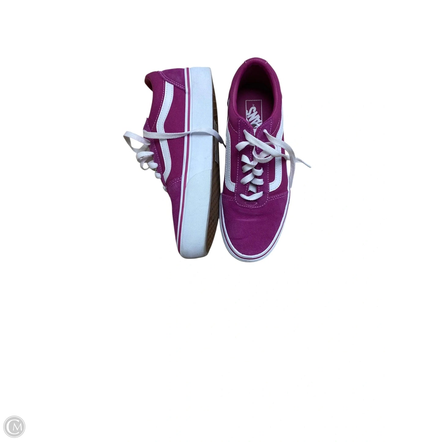 Shoes Sneakers By Vans In Pink, Size: 9