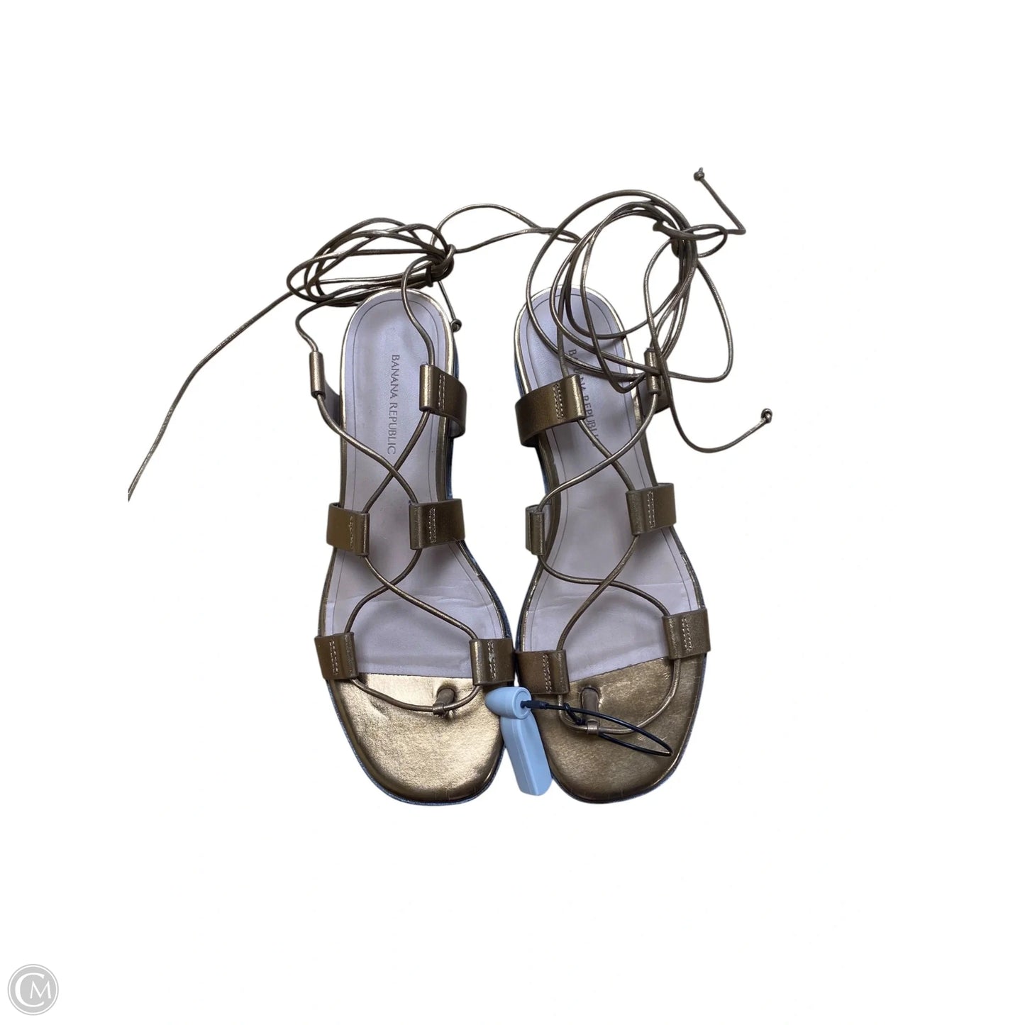 Sandals Flats By Banana Republic In Bronze, Size: 6.5