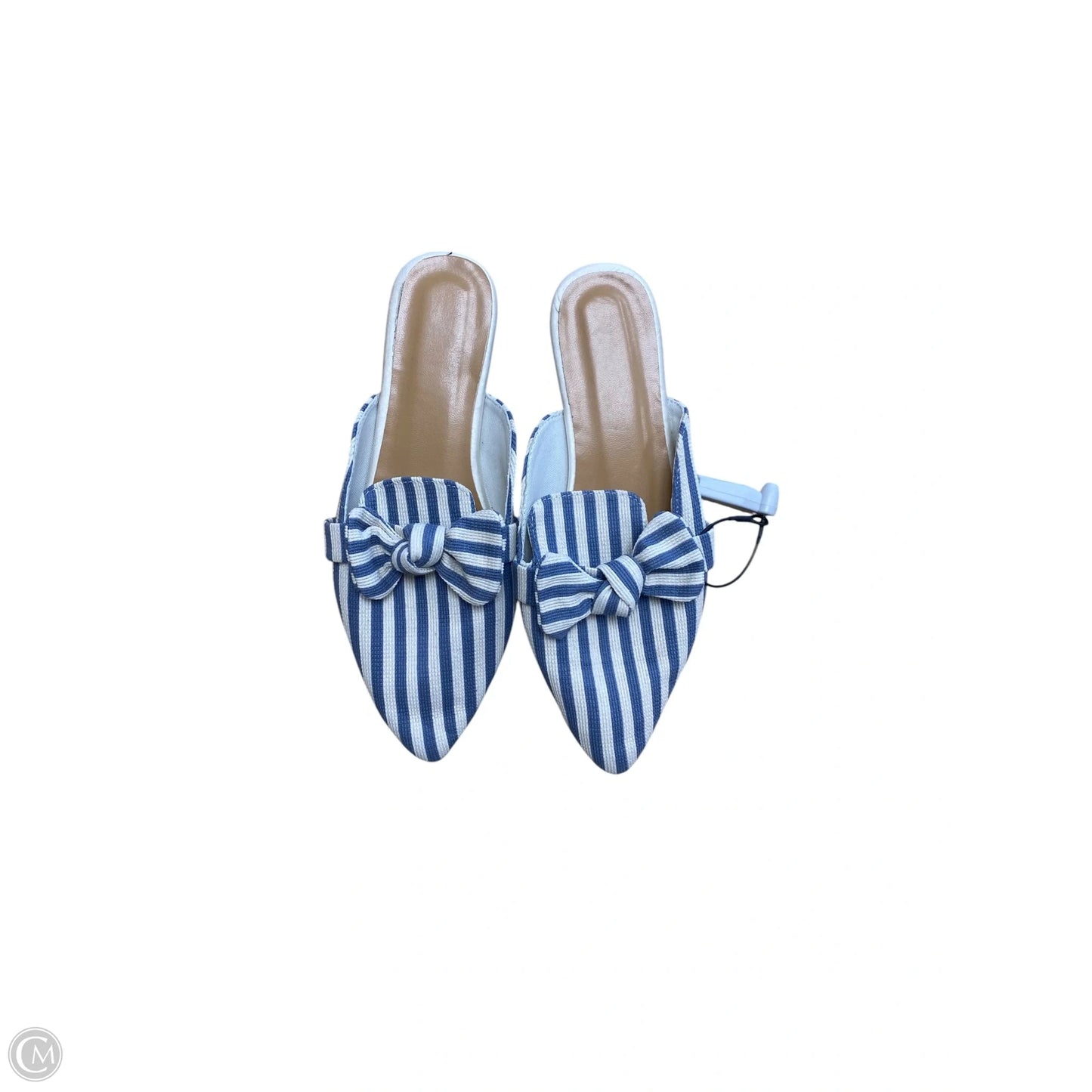 Shoes Flats By Cme In Striped Pattern, Size: 8