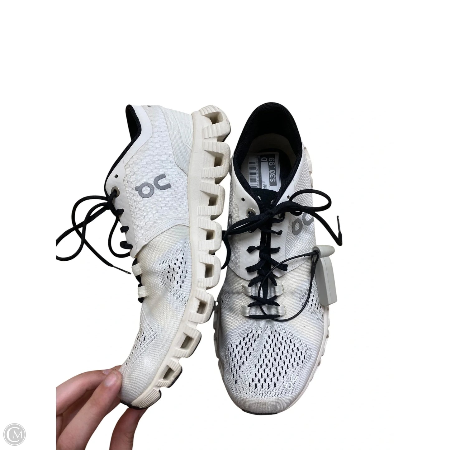 Shoes Athletic By On Cloud In Black & White, Size: 8.5