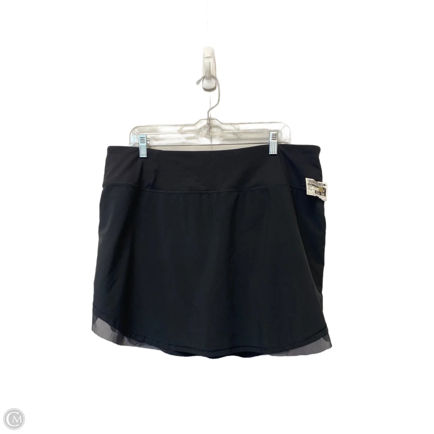 Athletic Skort By Calia In Black, Size: Xl
